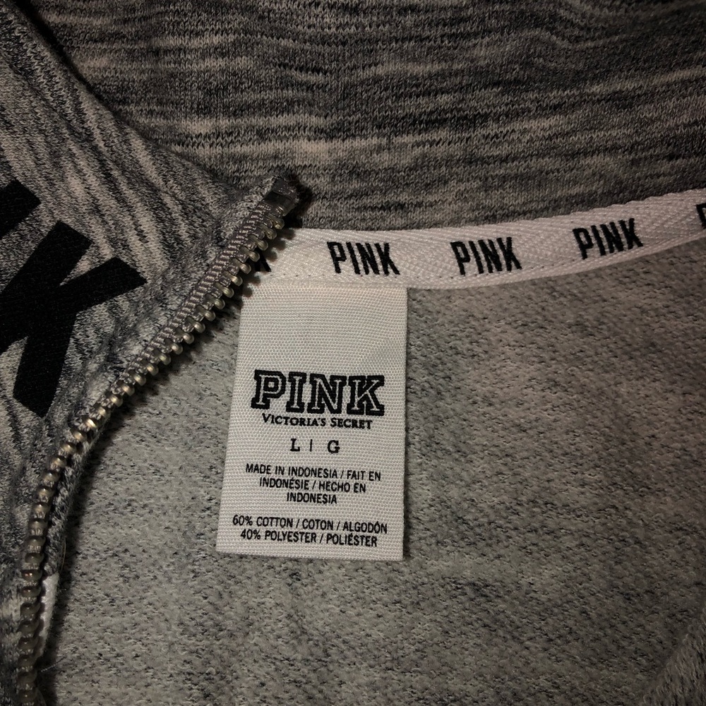 PINK Victoria’s Secret quarter zip - Picture 4 of 6
